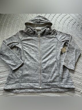 St. John’s Bay Active | Charcoal Hooded Fleece Jacket